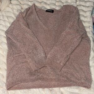 Pink Express sweater